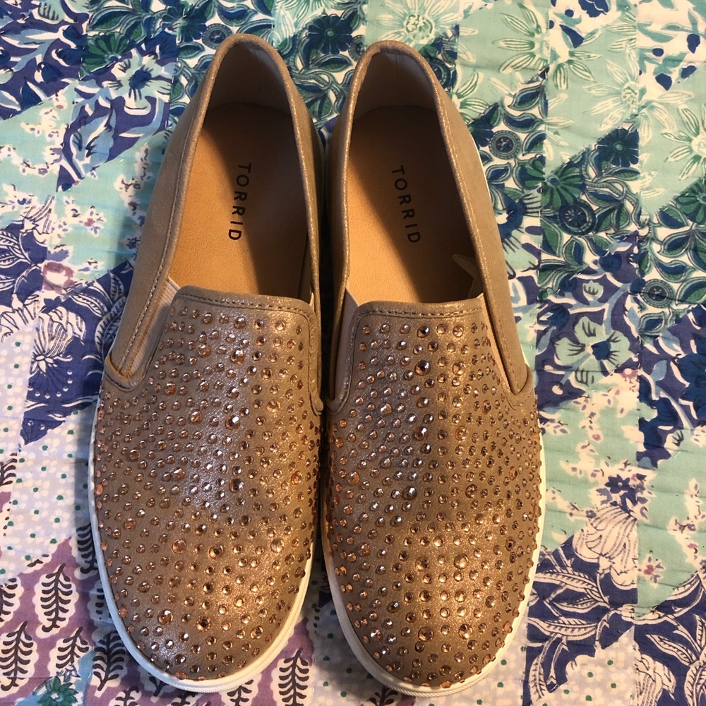 Torrid Size 9.5W Slip-On Sneakers